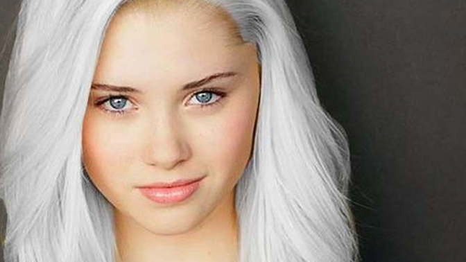 Why do some young people dye their hair grey?