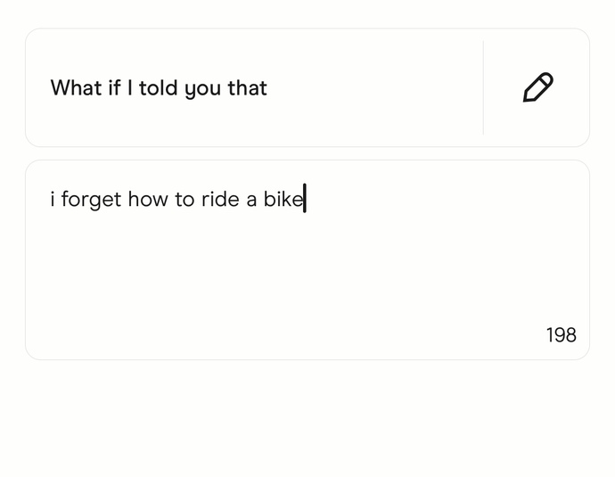 Need opinions on these Hinge Prompts?