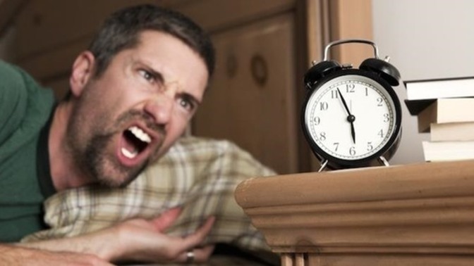What wakes you up while you are sleeping and makes you angry?