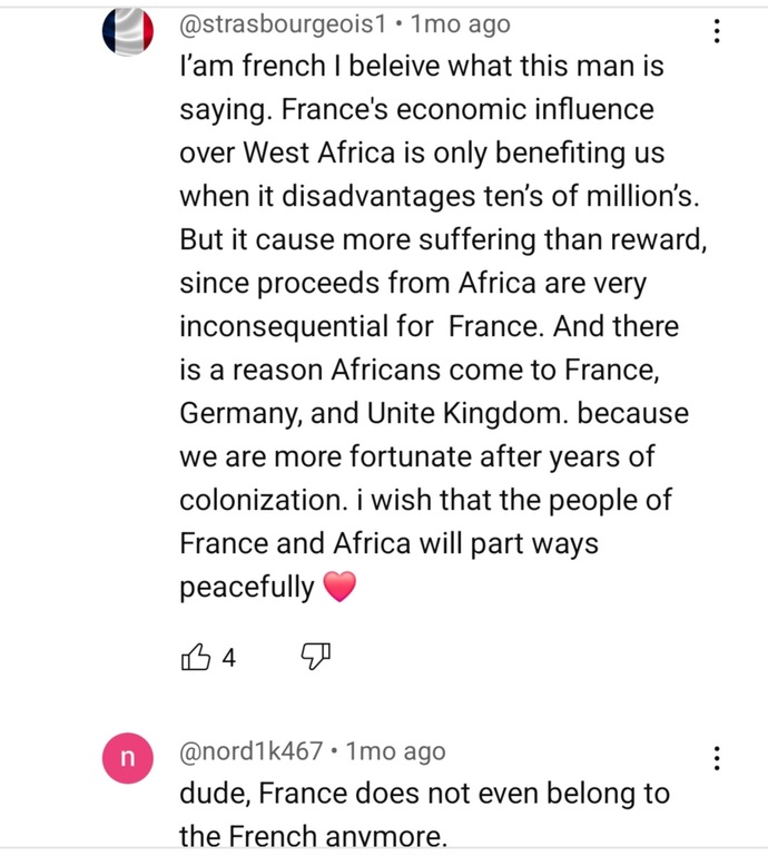 Why is it that the same people who whine about French colonialism, continue to reap the benefits of it?
