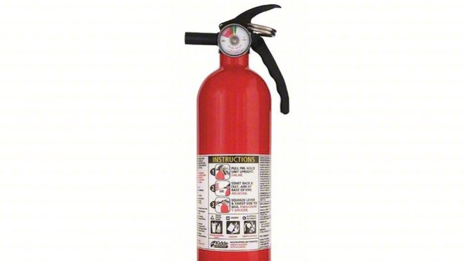 Does your home have a fire extinguisher?