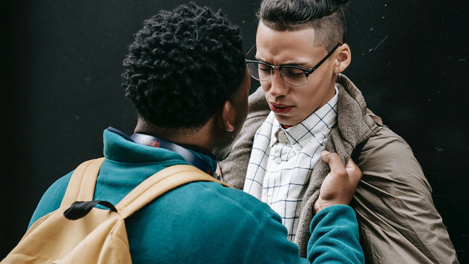 If you saw a guy being completely disrespected by someone right in front of you but not responding to it what would you think about him?