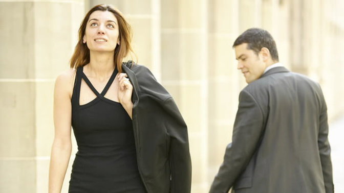 How often do you catch a guy checking you out but not let them know?