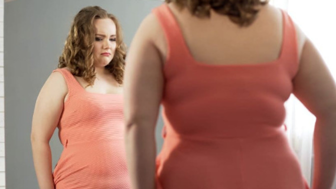 I feel very insecure about being plus size and I project it on other women. How can I stop my nagative thoughts?