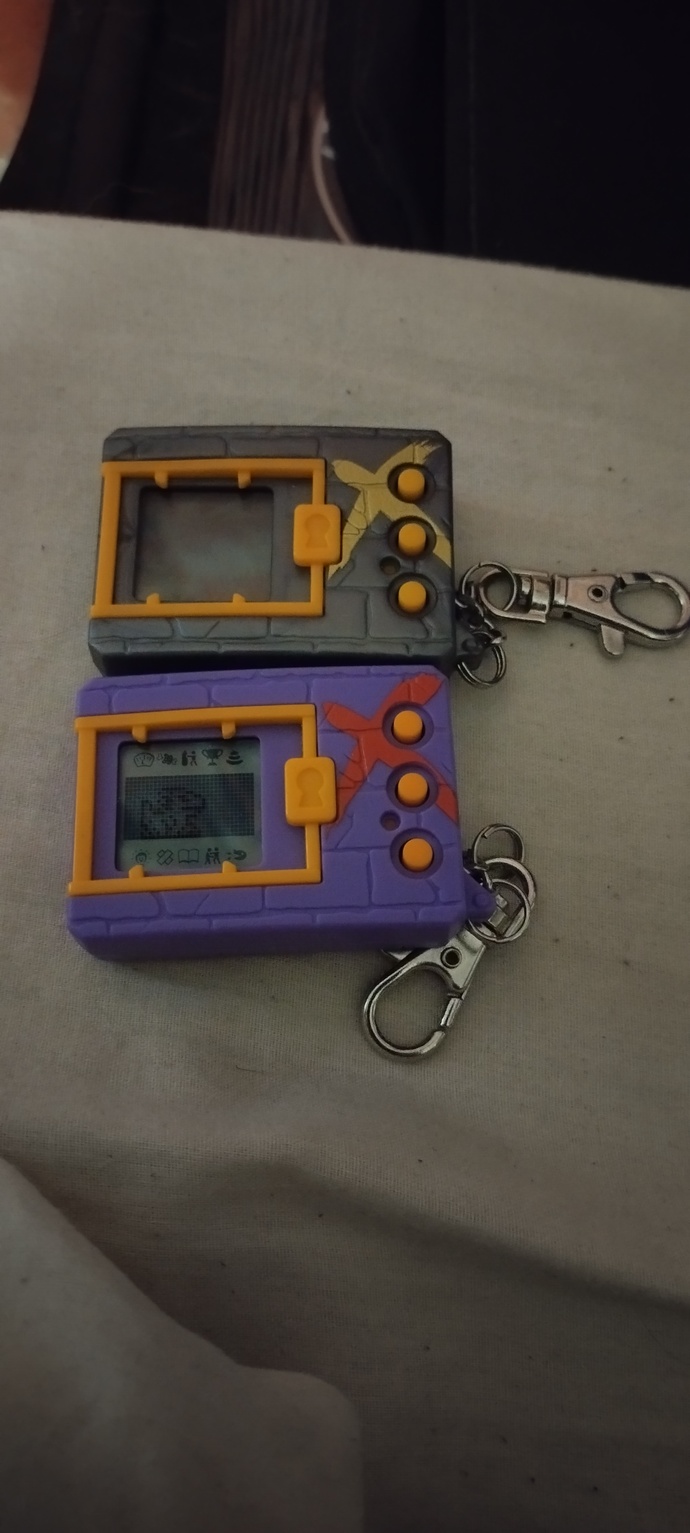 Which one of those 2 Digimon tamagotchis do you like most and did you have any growing up?