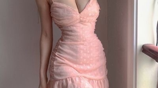 I'm going to a party at school. How's this dress?