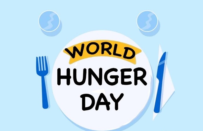 Today is World Hunger Day. ... and also National Hamburger Day... which do you celebrate?