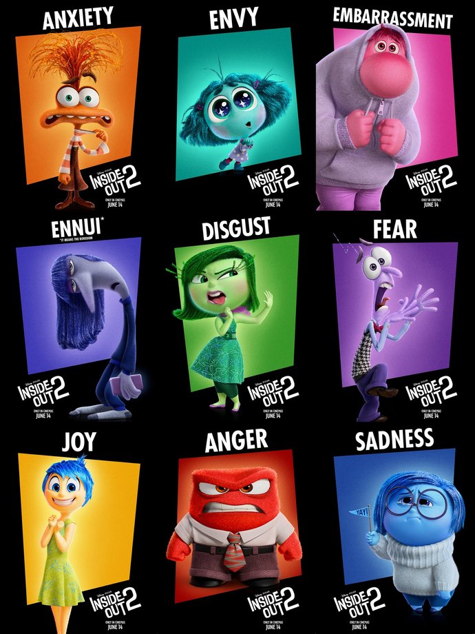 Which Inside and Out charcter emotion do you relate most to?