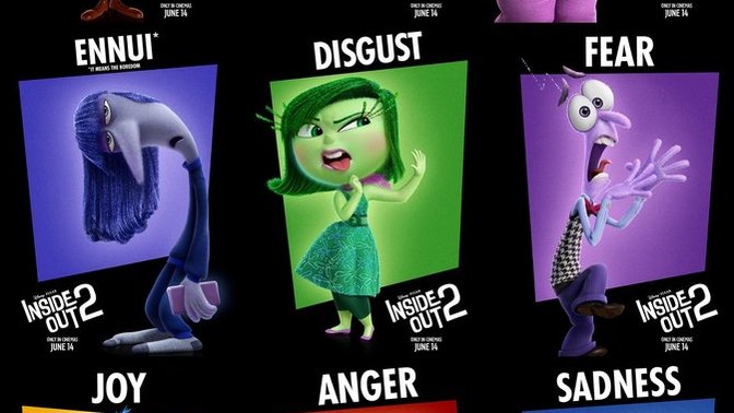 Which Inside and Out charcter emotion do you relate most to?