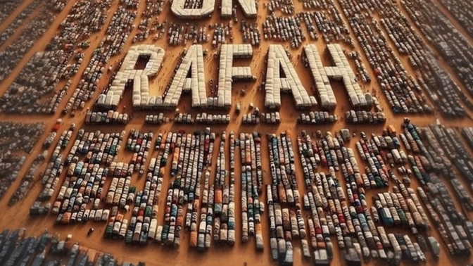 Aaron Paul's story on Rafah. Do you think that opposition to Israel is growing worldwide?
