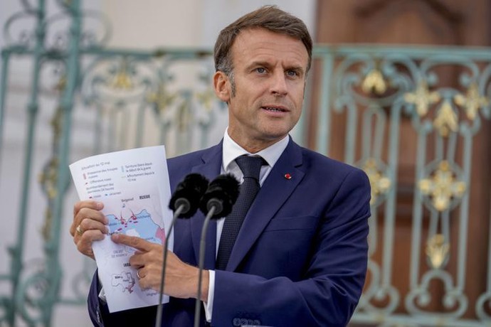In your opinion, has Macron made the situation in Ukraine and what is happening with Russia a personal matter?