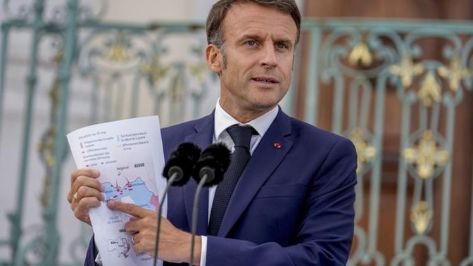 In your opinion, has Macron made the situation in Ukraine and what is happening with Russia a personal matter?