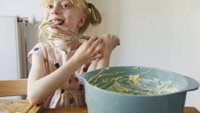 Do you eat raw cake mix?