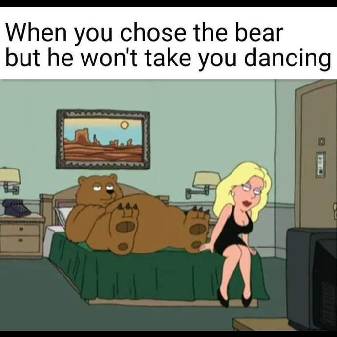 What do you think about this opinion on the bear and women trend?