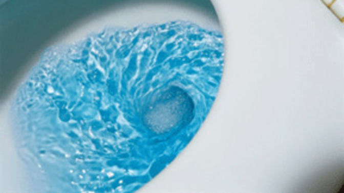 Would YOU be upset if your partner bought stuff that makes the toilet water blue?