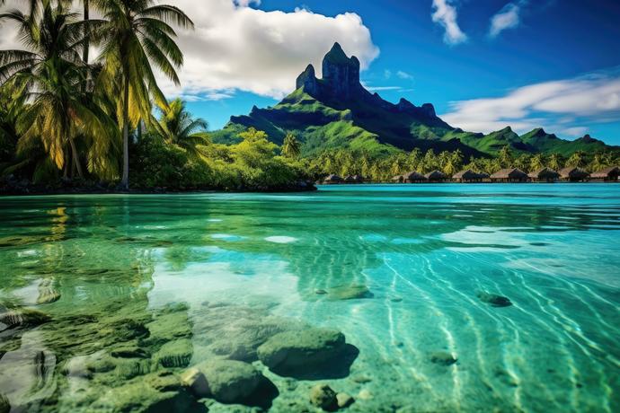 Beautiful, exotic, and tropical