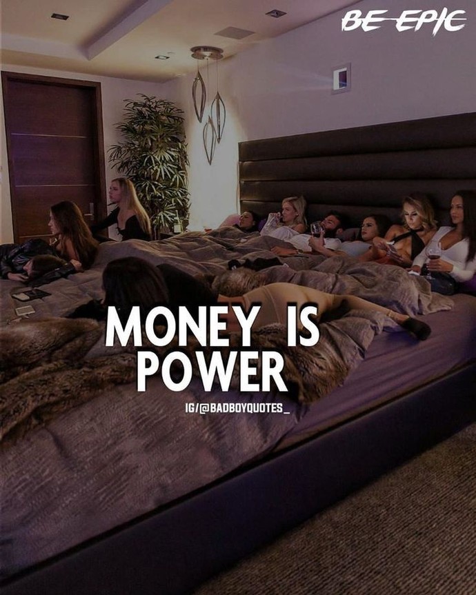 Money is more powerful then love. Yeah or nah?
