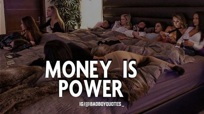 "Money is more powerful then love". Yeah or nah?
