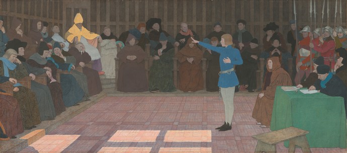 Is there any significant difference between the trial of Joan of Arc and the Trump trials?
