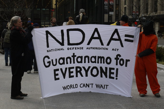 If elected president, will Trump use National Defense Authorization Act (NDAA), to hold his enemies in indefinite detention without charge or trial?