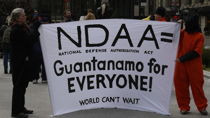 If elected president, will Trump use National Defense Authorization Act (NDAA), to hold his enemies in indefinite detention without charge or trial?