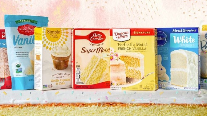 Have you ever used a cake mix box?