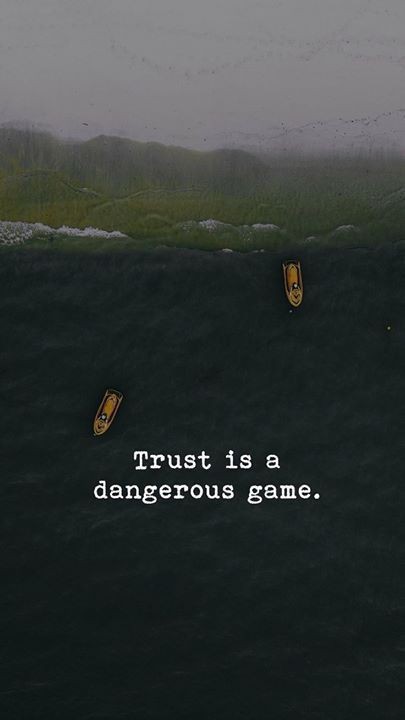 Do you trust people easily?