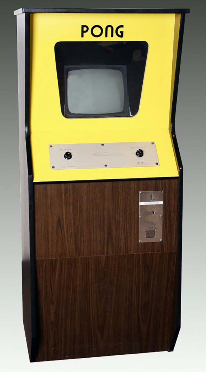 ‘Pong Arcade Cabinet’