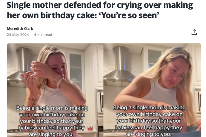 "Yea we don't actually care you stole from your job, faked cancer and are a genuine nutjob. YOU ARE SEEN!"