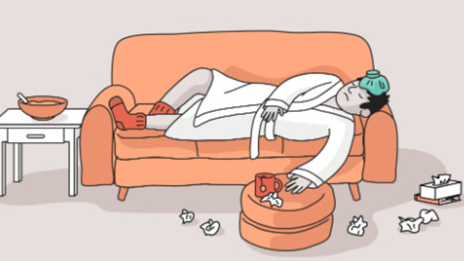 Have you ever gotten really sick while being totally alone?