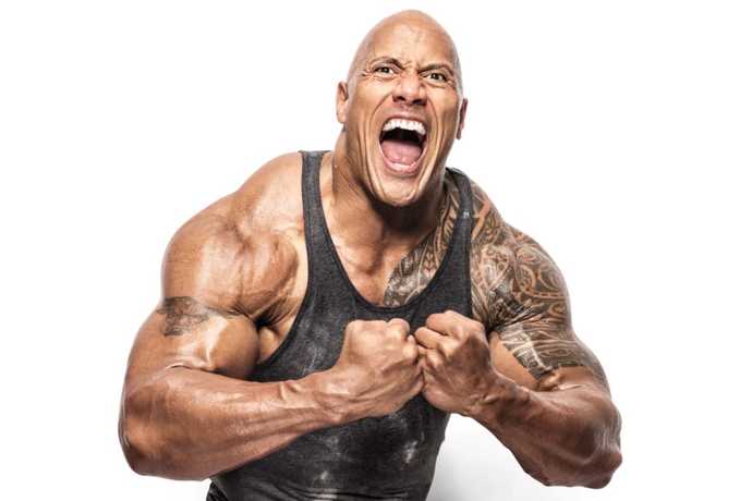 The Rock at 50 years old