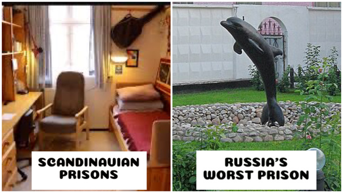Should prisons be harsher or more pleasant?