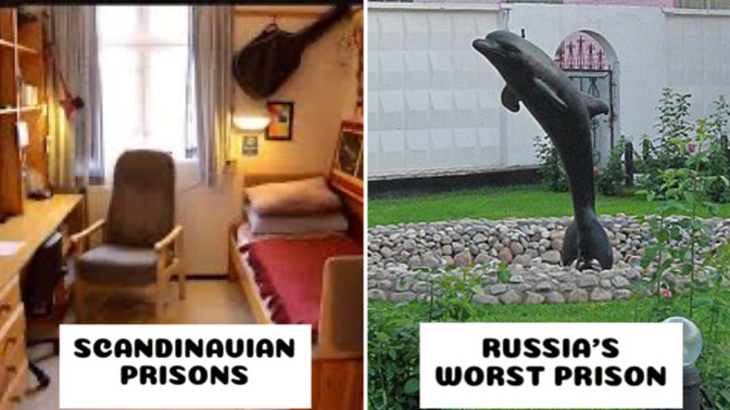 Should prisons be harsher or more pleasant?