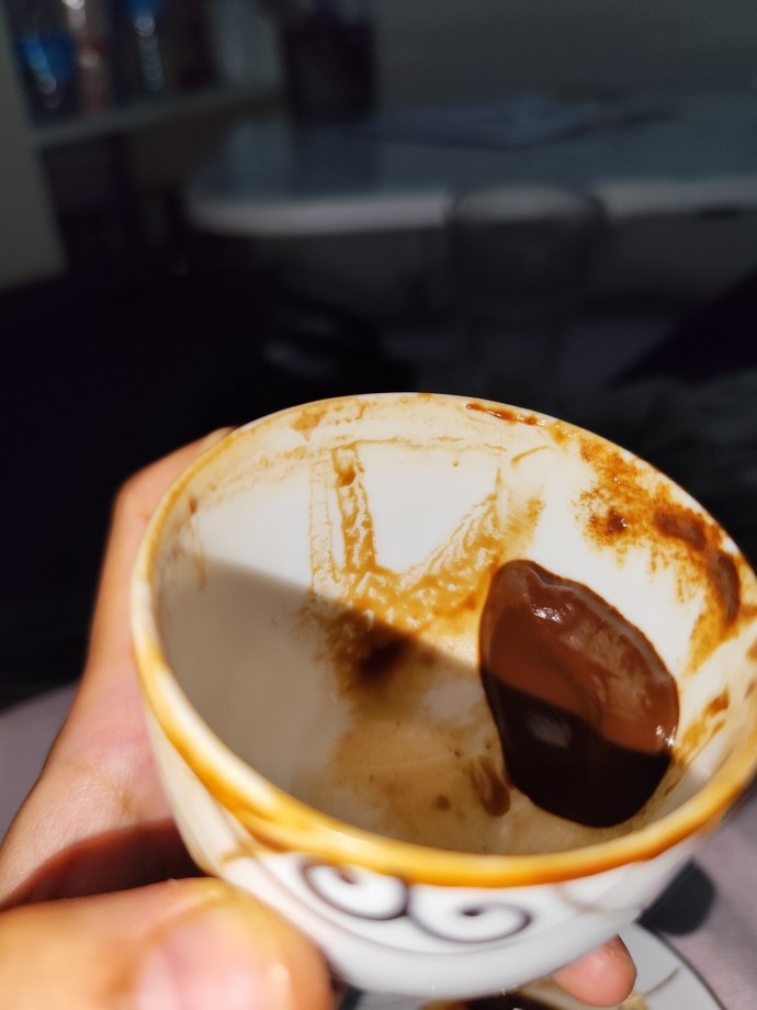 Hello friends, is there anyone who can read my coffee fortune?