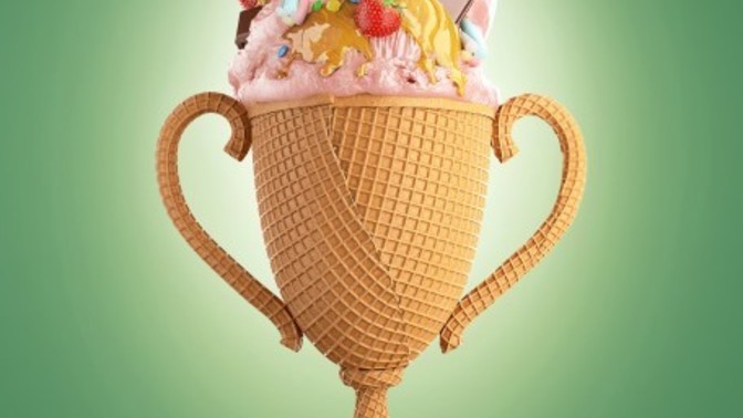 The ice-cream finals. Who is King of the cone?