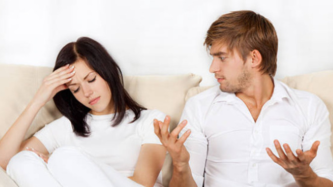 Why does my boyfriend get mad when I cry?