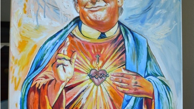 So the truth finally comes out - do you worship him too?