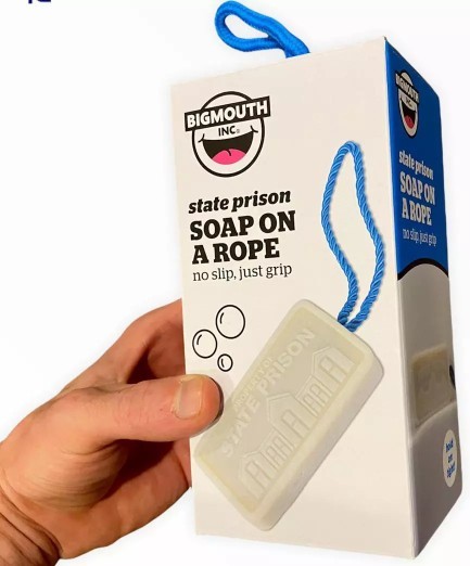How do you not drop the soap in the tub?