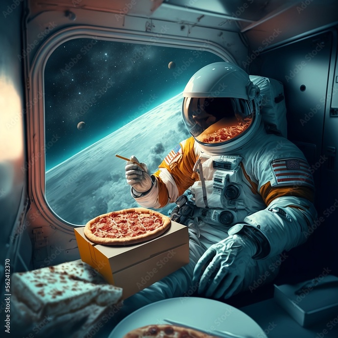 Can you see flying to the moon for dinner a good date night experience in the future?