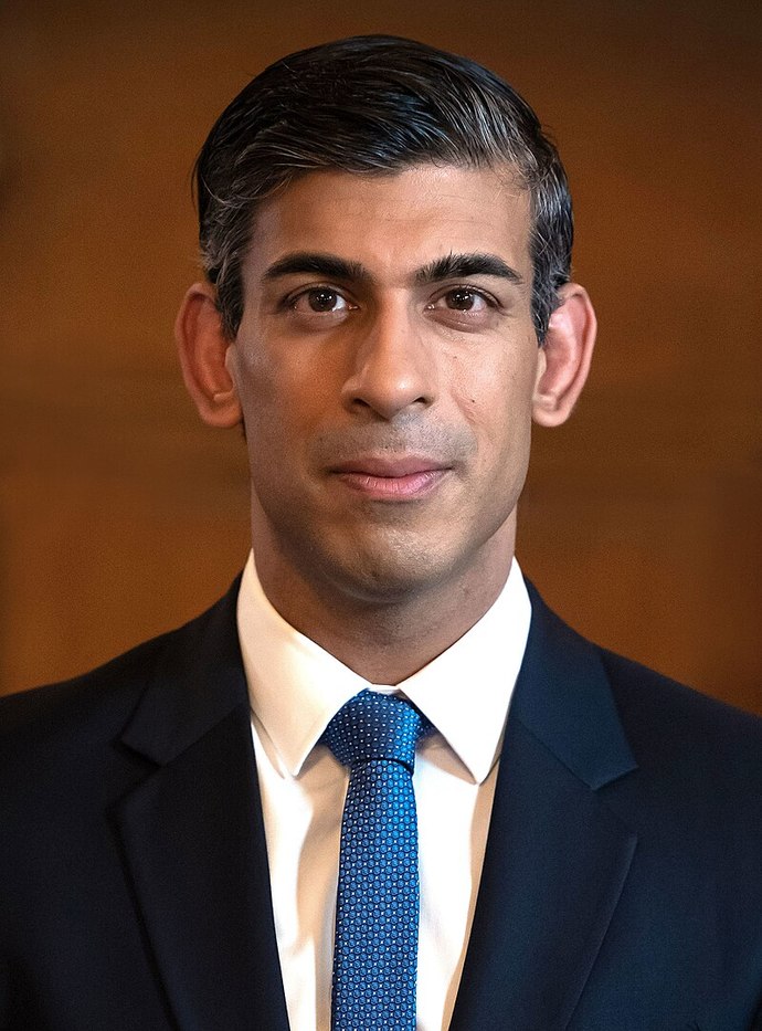 UK Prime Minister Ritchie Sunak: A "man in politics".