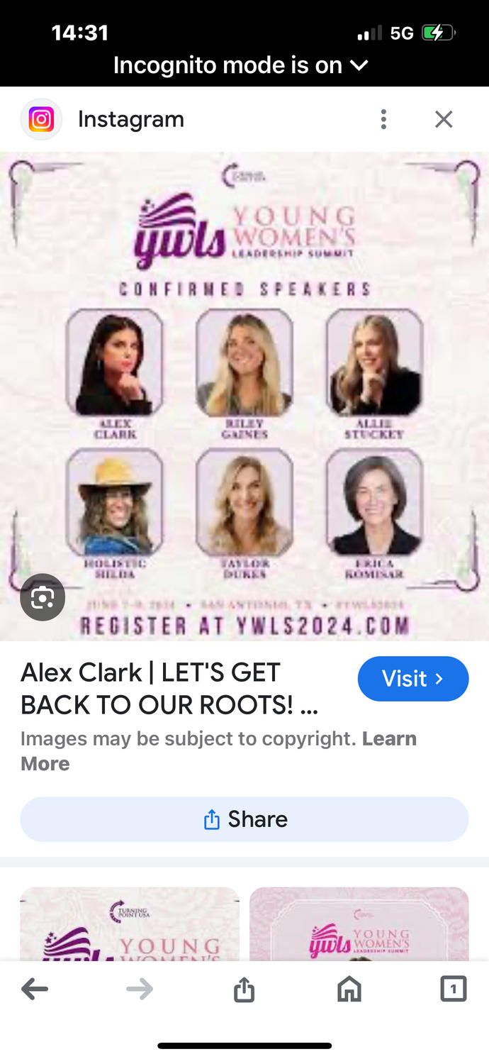 Does anyone know about the “Young Women’s Leadership Summit in San Antonio Tx?