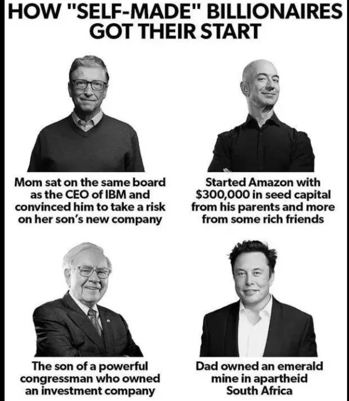 So…still think the billionaires need protection?