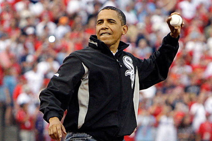 Should the next president restore the tradition of throwing out the first pitch at a MLB game?