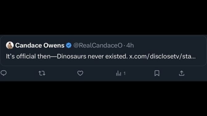 Do YOU think the dinosaurs actually existed?