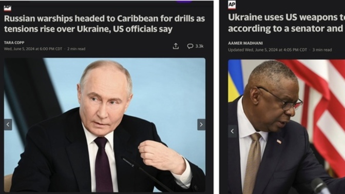 Russia, the dying bear, is more dangerous now than ever. And who do you want managing this crisis?