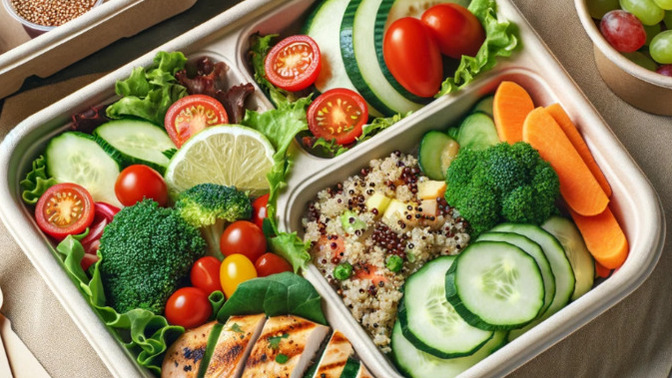 Do you think take out food can be considered healthy?