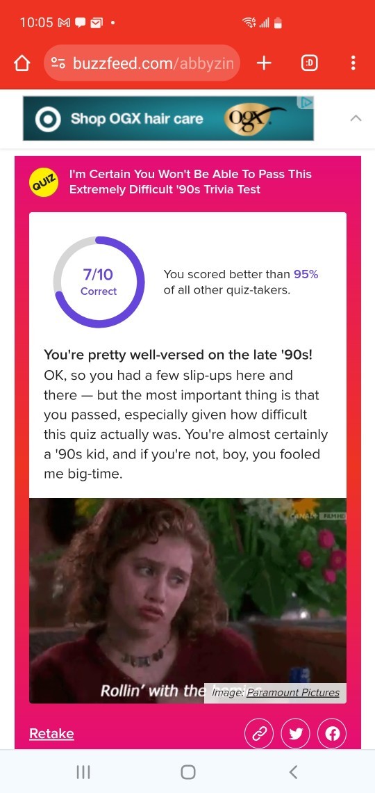 How well do you know the 90s?