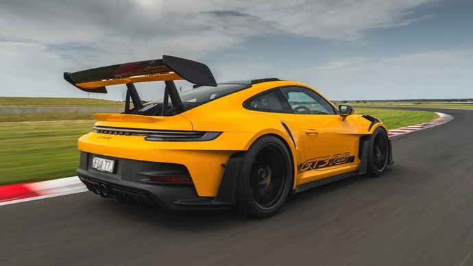 Can you tell this Porsche is in line with super cars?