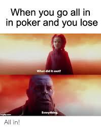 Are you good at poker?