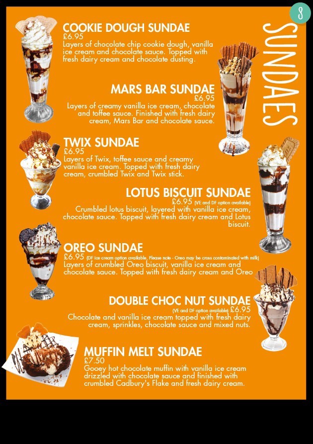 What type of ice-cream sundae do you like?